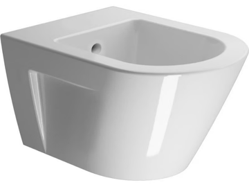 NORM 50 - Wall-hung bidet with overflow by GSI ceramica - view 2